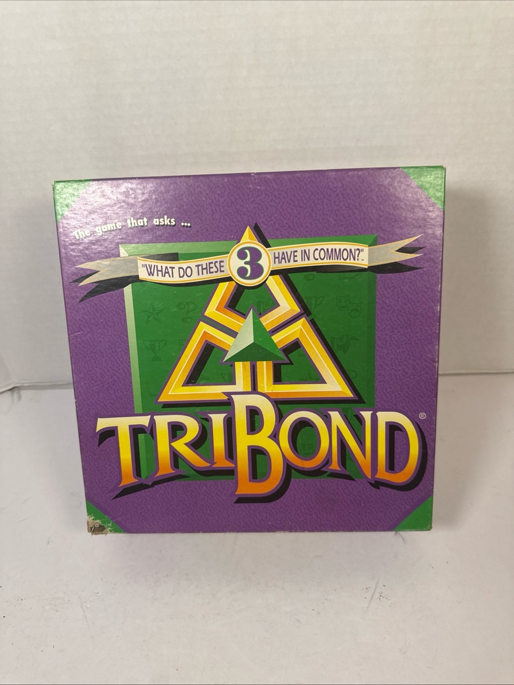 TriBond Trivia Board Game What Do These 3 Have In Common? 100% Complete